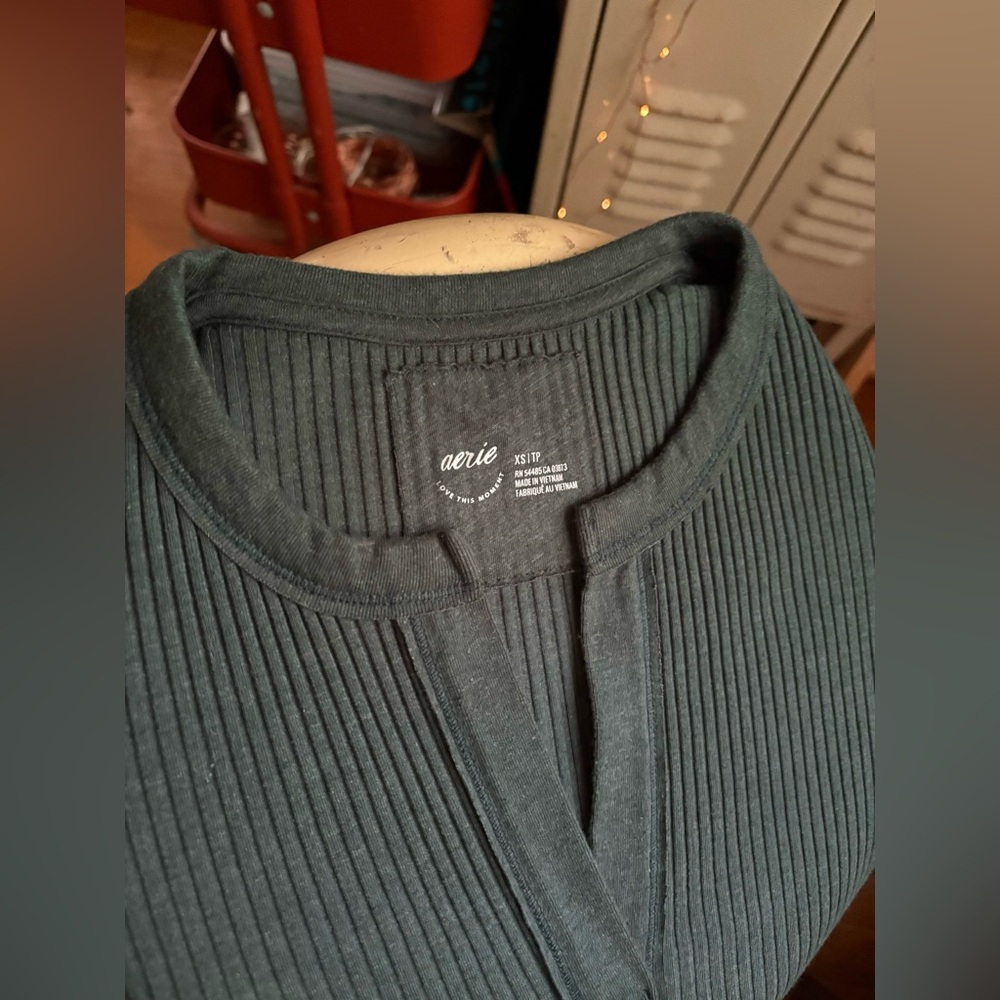 Aerie Ribbed Long Sleeve - Picture 6 of 7